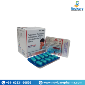 Paracetamol, Phenylephrine Hydrochloride, Caffeine & Diphenhydramine HCI Tablets