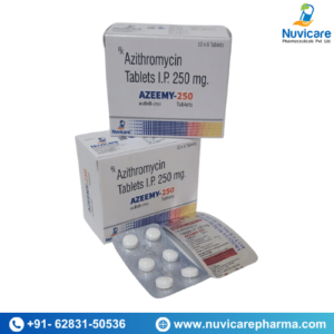 Azithromycin Tablets I.P. 250 mg.