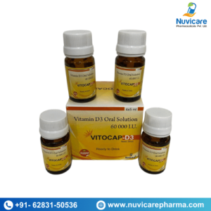 Vitamin D3 Oral Solution 60 000 IU.