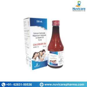 Calcium Carbonate Magnesium Hydroxide &Vitamin D3 Syrup