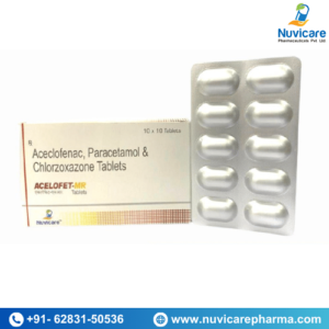 Aceclofenac, Paracetamol & Chlorzoxazone Tablets