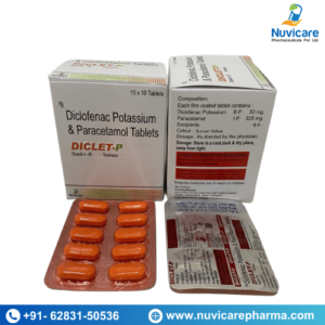 Diclofenac Potassium & Paracetamol Tablets