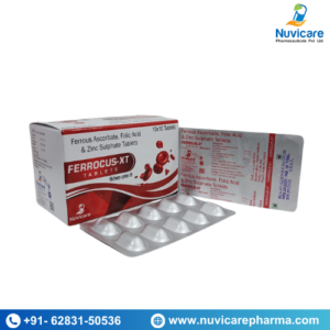 Ferrous Ascorbate, Folic Acid & Zinc Sulphate Tablets