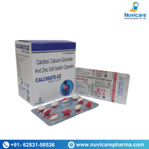 Calcitriol, Calcium Carbonate And Zinc Soft Gelatin Capsules