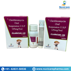 Clarithromycin Oral Suspension U.S.P 125mg/5ml