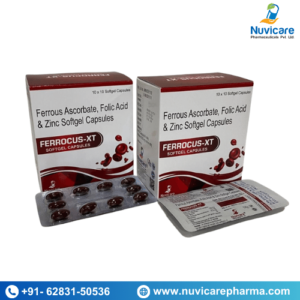 Ferrous Ascorbate, Folic Acid & Zinc Softgel Capsules